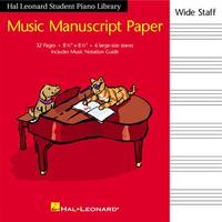 Picture of CAHIER DE MUSIQUE- 6 GROSSES PORTEES -28 PAGES