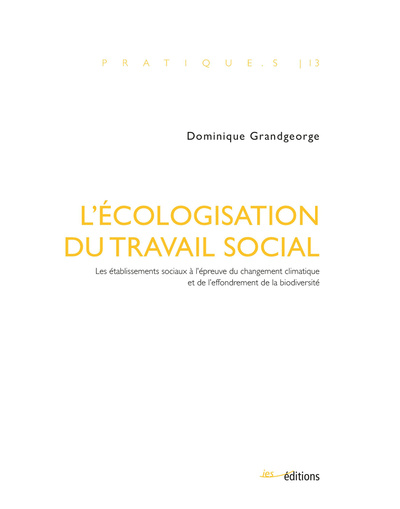 Picture of Écologisation du travail social