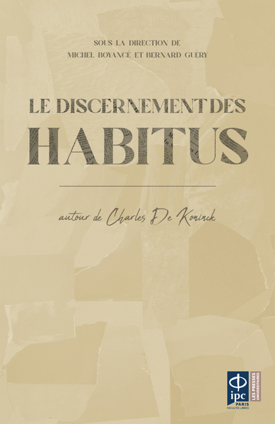 Picture of Le discernement des habitus