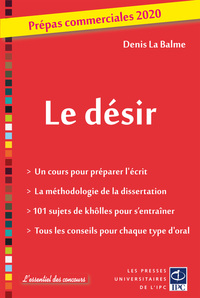 Picture of Le désir - prépas commerciales 2020