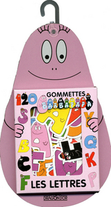 Image de Gommettes Barbapapa - les lettres