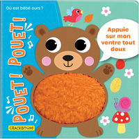 Picture of Pouet ! Pouet ! Ou est bébé ours ? - Appuie sur le ventre des animaux pour les entendre faire Pouët Pouët - Tout-carton dès 6 mois