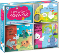 Picture of Mon coffret naissance - 3 livres d'éveil pour bébé