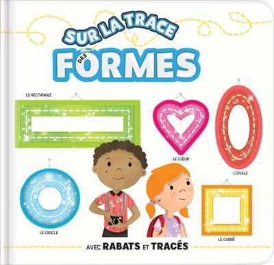 Picture of Sur la trace des formes - Effets matières, tracés et rabats - Tout-carton dès 18 mois