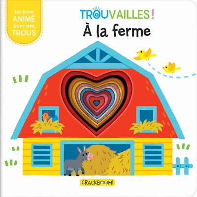 Picture of A la ferme - Livre à trous dès 18 mois