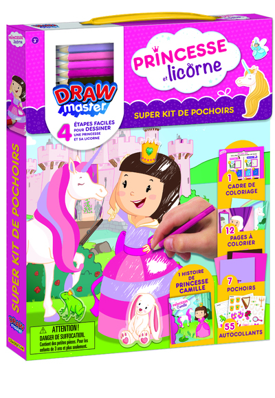 Picture of Drawmaster Princesse et Licorne