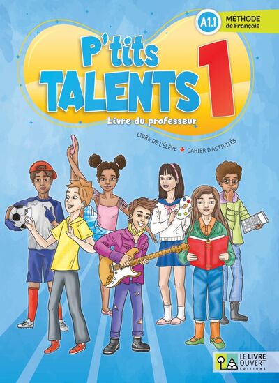 Image de P'tits Talents 1 - Livre du professeur