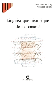 Image de Linguistique historique de l'allemand