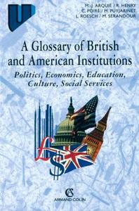 Image de A Glossary of British and American Institutions