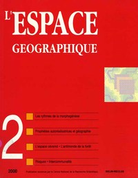 Picture of L'espace géographique - N°2