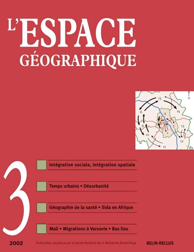 Image de L'espace géographique - N°3