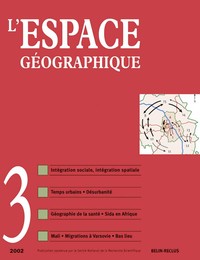 Image de L'espace géographique - N°3
