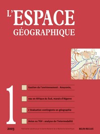 Picture of L'espace géographique - N°1