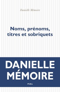 Picture of Noms, prénoms, titres et sobriquets