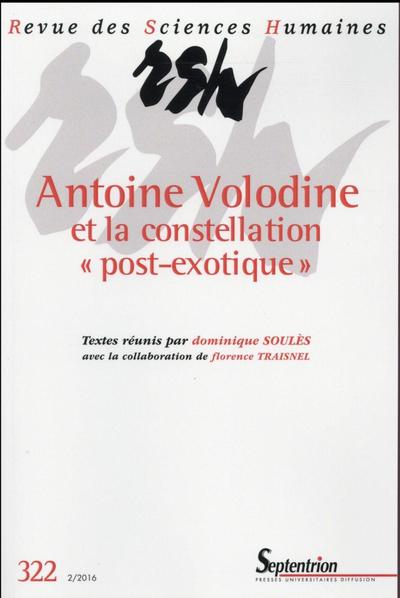 Image de REVUE DES SCIENCES HUMAINES, N 322/AVRIL - JUIN 2016