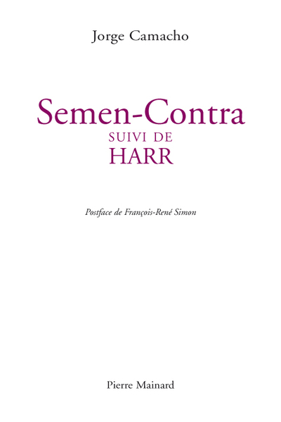Image de SEMEN-CONTRA SUIVI DE HARR