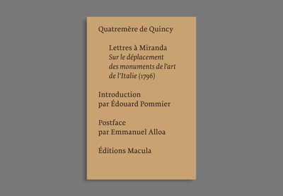 Picture of Lettres à Miranda