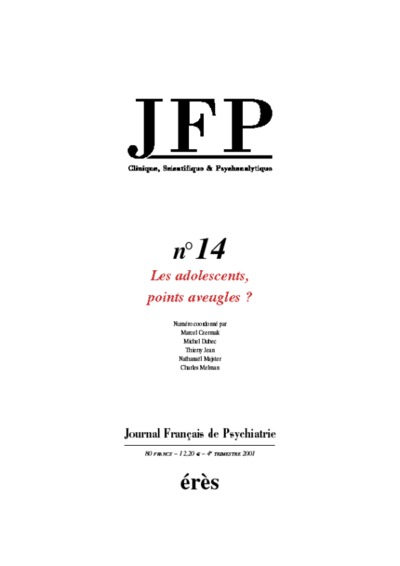 Image de jfp 14 - les adolescents, points aveugles ?