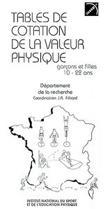 Image de TABLES DE COTATION DE LA VALEUR PHYSIQUE.