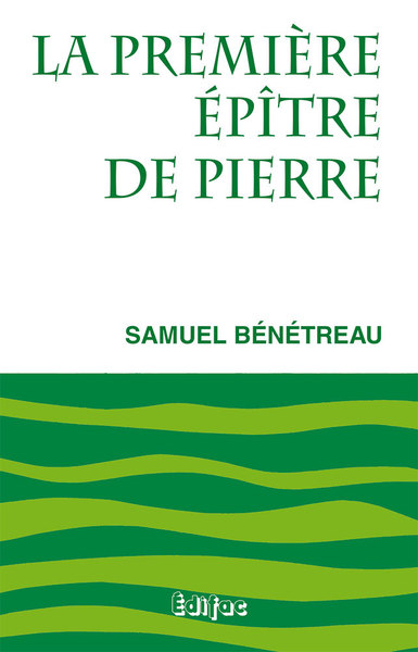Picture of La première épître de Pierre. Commentaire biblique CEB