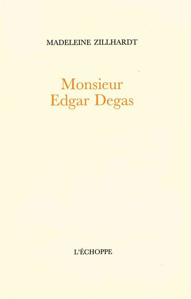 Image de Monsieur Edgar Degas