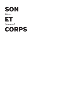 Image de Son et corps