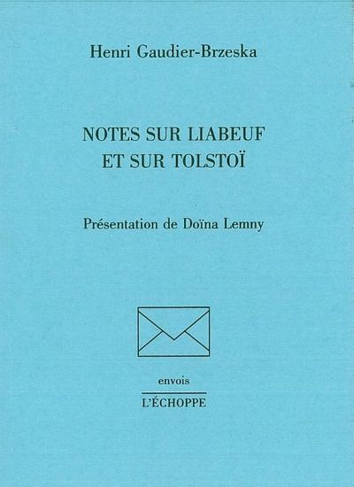 Image de Notes sur Liabeuf et sur Tolstoi