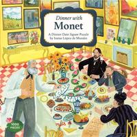 Picture of Dinner with Monet A 1000 Piece Dinner Date Jigsaw Puzzle /anglais