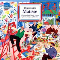 Image de Dinner with Matisse  A 1000 Piece Dinner Date Jigsaw Puzzle /anglais