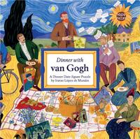 Picture of Dinner with Van Gogh A 1000 Piece Dinner Date Jigsaw Puzzle /anglais