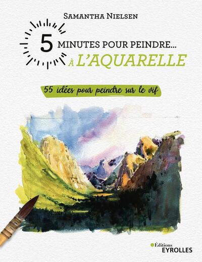 Picture of 5 minutes pour peindre à l'aquarelle