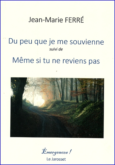 Picture of DU PEU QUE JE ME SOUVIENNE