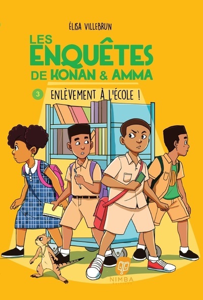 Image de Les enquêtes de Konan & Amma - Tome 03 Enlèvement à l'école
