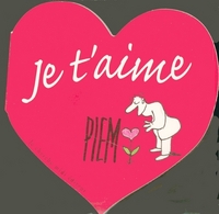 Picture of Je t'aime - Support carton