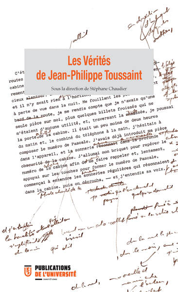 Image de Vérites de Jean-Philippe Toussaint