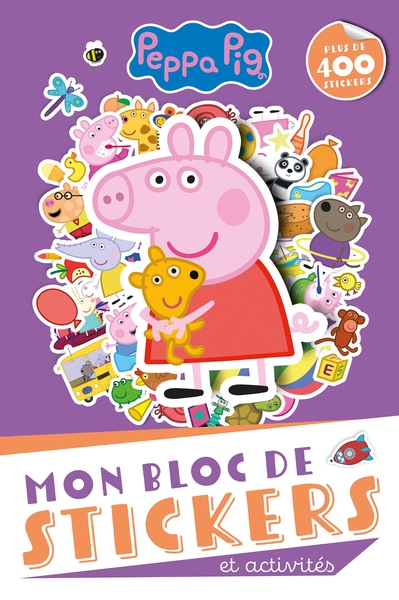 Image de Peppa Pig - Mon bloc de stickers et activités
