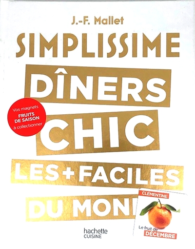 Picture of Simplissime Les dîners chics avec magnet