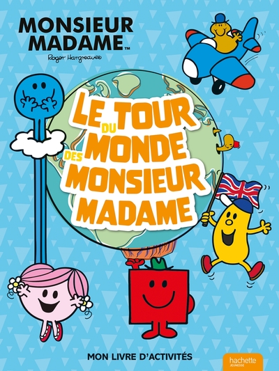 Picture of Le tour du monde des Monsieur Madame - Mon livre d'activités