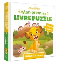 Picture of DISNEY BABY - Mon Premier Livre Puzzle - 5 puzzles 4 pièces - Simba et la savane