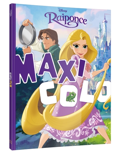 Image de RAIPONCE - Maxi Colo - DISNEY PRINCESSES