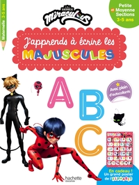 Picture of Miraculous - J'apprends à écrire les majuscules PS - MS (3-5 ans)