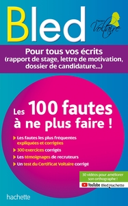 Picture of BLED Les 100 fautes que les recruteurs ne veulent plus voir (Certif Voltaire)