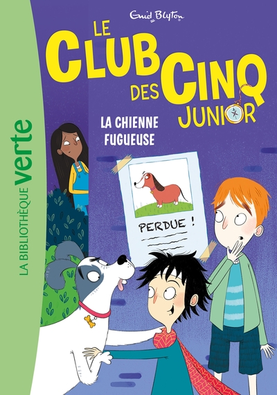 Image de Le Club des Cinq Junior 12 - La chienne fugueuse