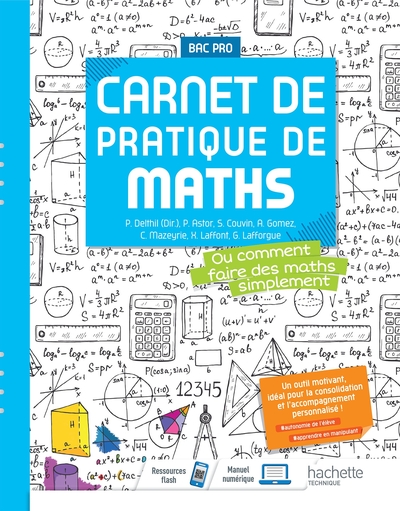 Picture of Carnet de pratique de Maths Bac Pro - Cahier de consolidation -  Éd. 2021