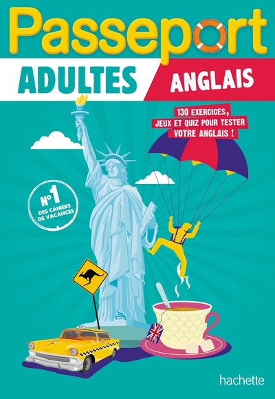 Image de Passeport Adultes - Anglais - Cahier de vacances 2025