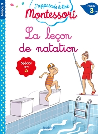 Image de La leçon de natation, niveau 3 - J'apprends à lire Montessori