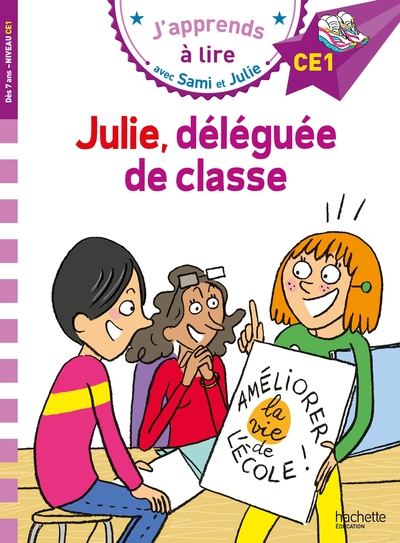 Image de Sami et Julie CE1 Julie, déléguée de classe