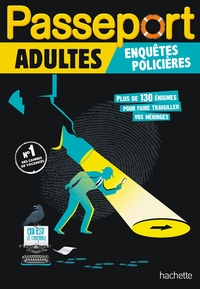 Image de Passeport Adultes - Enquêtes policières - Cahier de vacances 2025