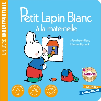 Picture of Petit Lapin Blanc à la maternelle