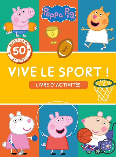 Image de Peppa Pig-Peppa - Vive le sport - Activités et stickers